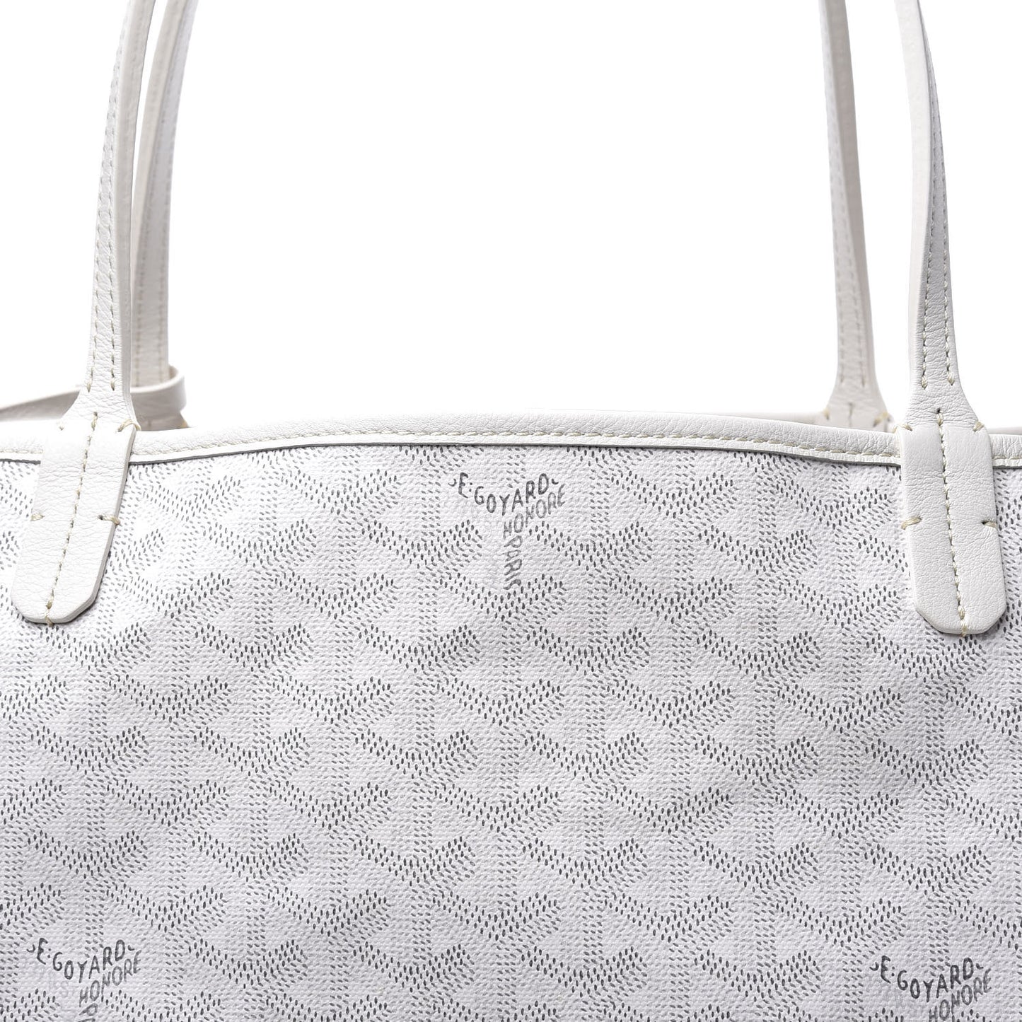 Goyardine Saint Louis GM White