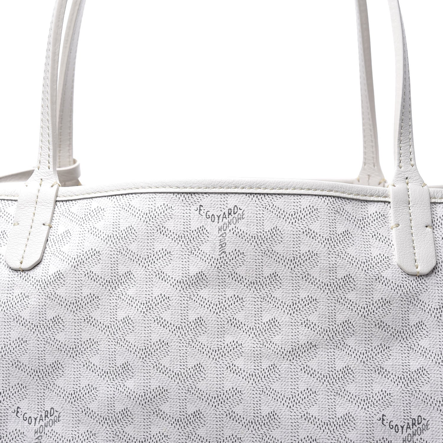 Goyard Goyardine Saint Louis GM White 10 of 10