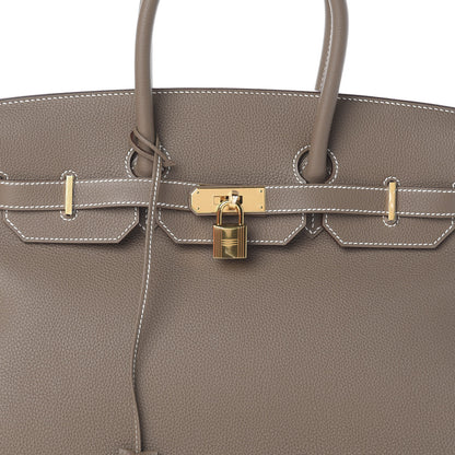 Hermes Togo Birkin 35 Etoupe 8 of 8