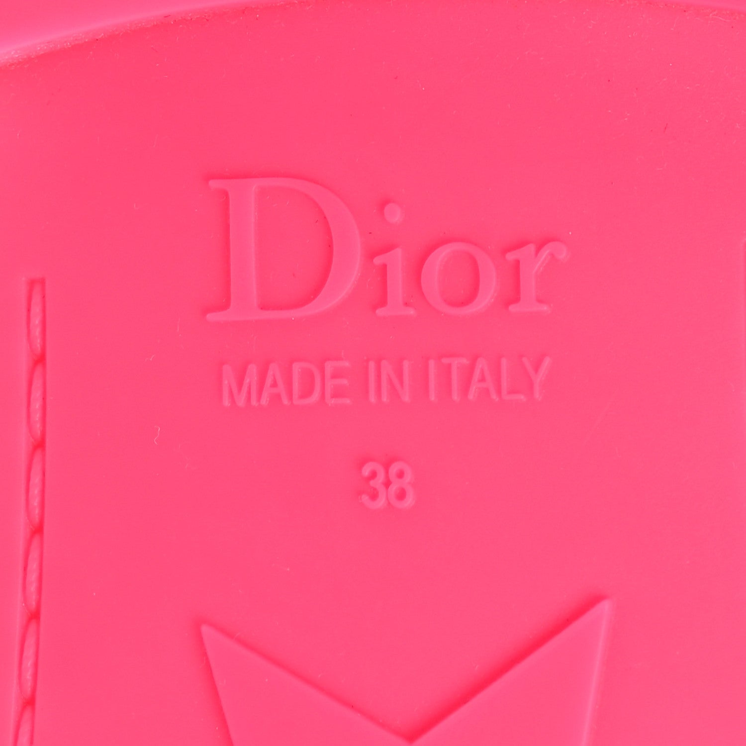 Christian Dior Technical Stretch Fabric Camouflage Dio(r)evolution Slide Sandals 38 Fuchsia Fluo 8 of 8