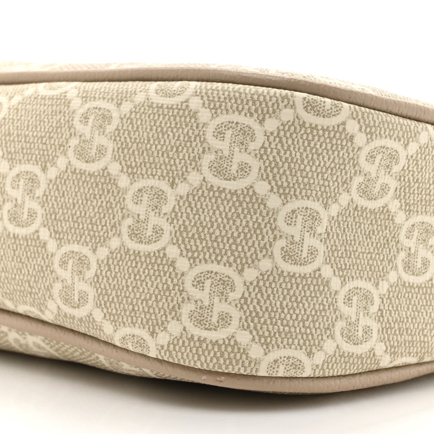 Gucci GG Supreme Monogram Textured Dollar Calfskin Small Ophidia Hobo Beige Mystic White Oatmeal 9 of 12