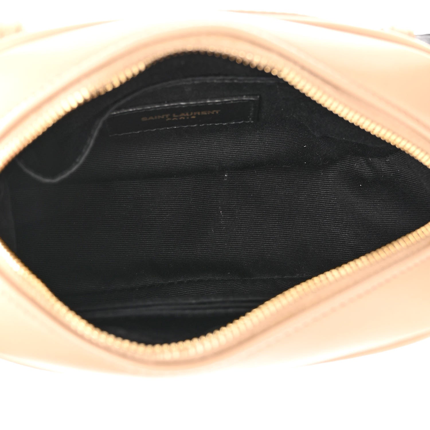 Saint Laurent Calfskin Matelasse Monogram Lou Belt Bag Dark Beige 5 of 9