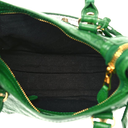 Balenciaga Agneau Giant 12 Gold Hardware Mini City Vert Trefle 5 of 14