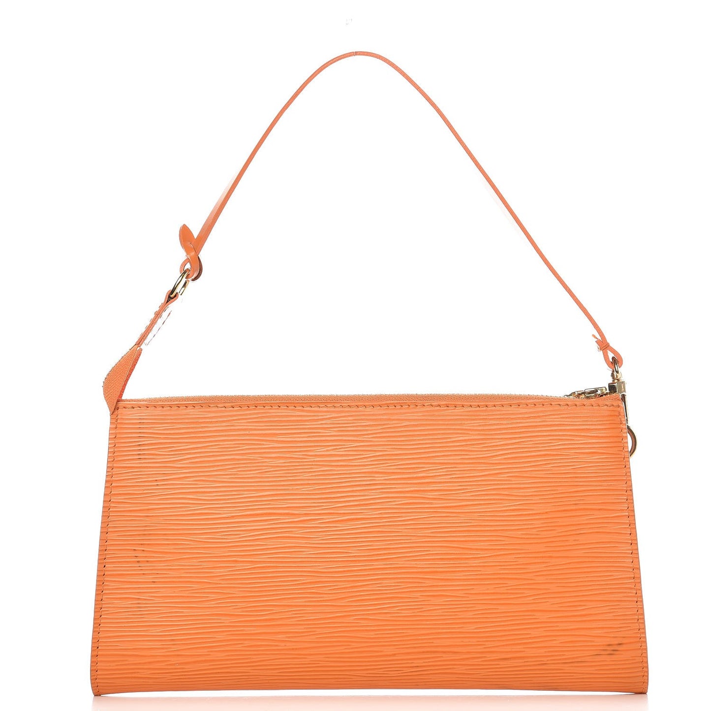 Epi Pochette Accessories 24 Mandarin