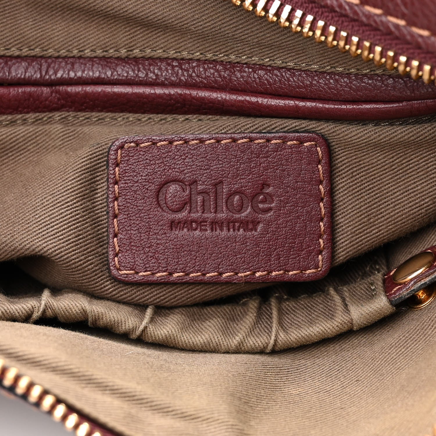 Chloe Calfskin Medium Marcie Satchel Dark Velvet 6 of 12