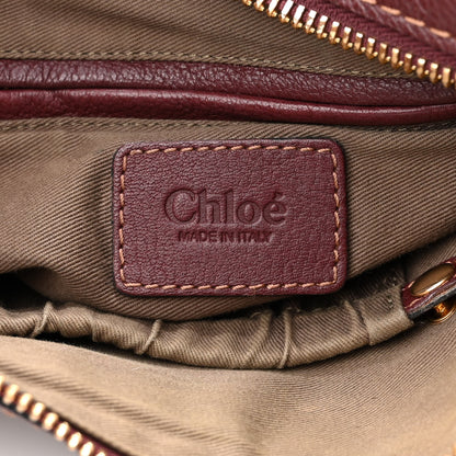 Chloe Calfskin Medium Marcie Satchel Dark Velvet 6 of 12