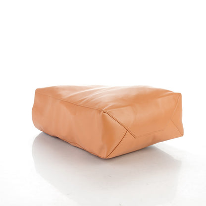 Celine Smooth Lambskin Vertical Cabas Tan 4 of 6
