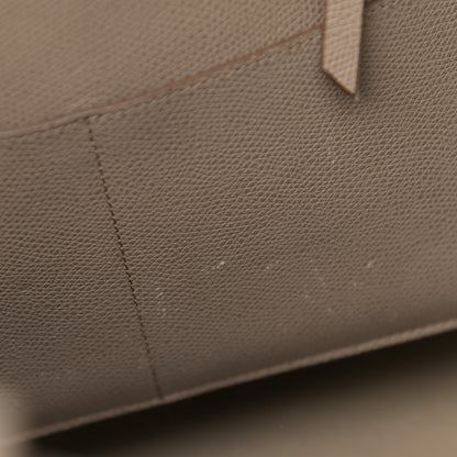 Celine Grained Calfskin Small Horizontal Cabas Phantom Taupe 15 of 15