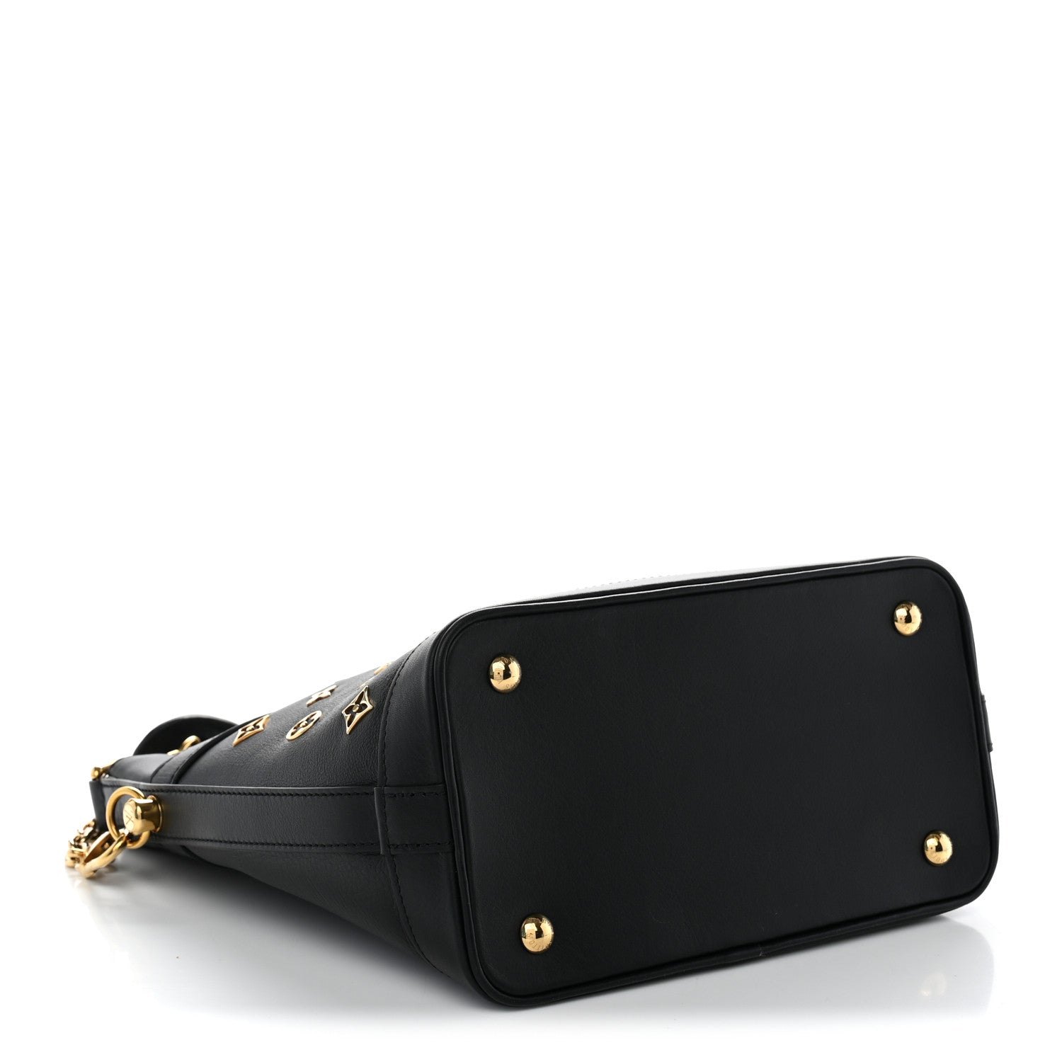 Louis Vuitton Calfskin Monogram Cruiser PM Black 4 of 9
