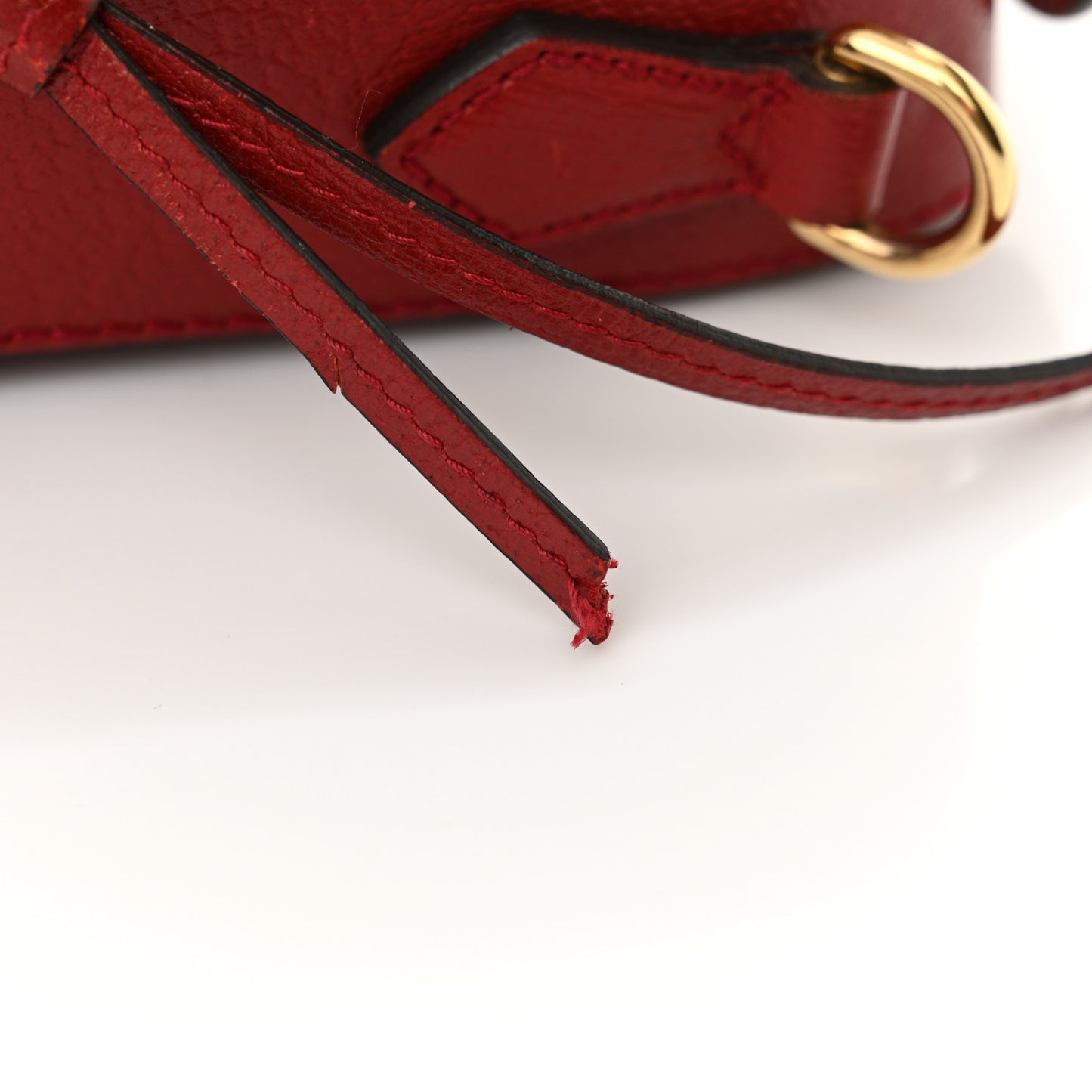 GG Supreme Monogram Flora Web Small Ophidia Top Handle Shoulder Bag Hibiscus Red