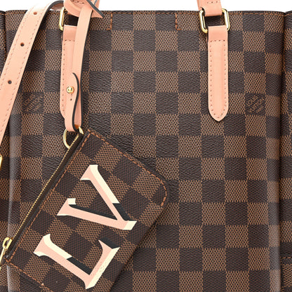 Louis Vuitton Damier Ebene Belmont PM Venus Pink 10 of 12