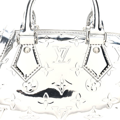Louis Vuitton Monogram Miroir Speedy Bandouliere 20 Silver 7 of 9