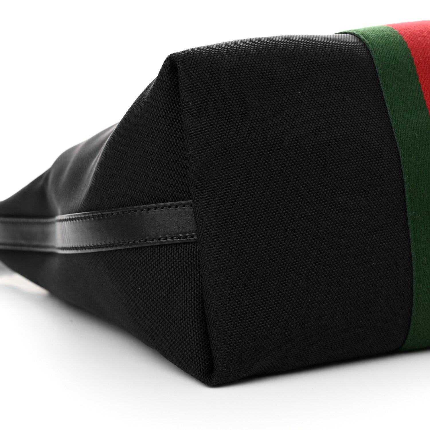 Gucci Techno Canvas Web Vertical Tote Black 9 of 10