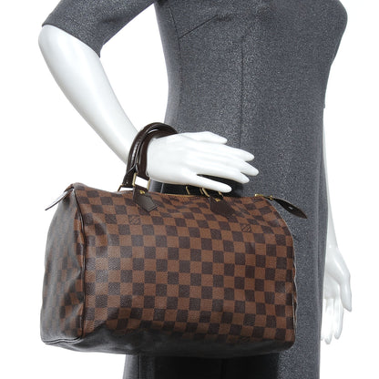 Louis Vuitton Damier Ebene Speedy 30 2 of 7