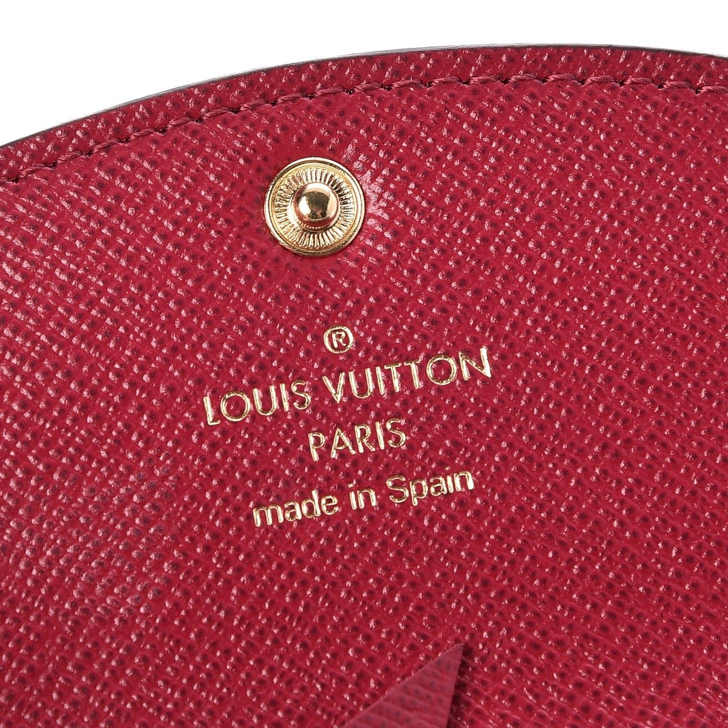 Monogram Rosalie Coin Purse Fuchsia