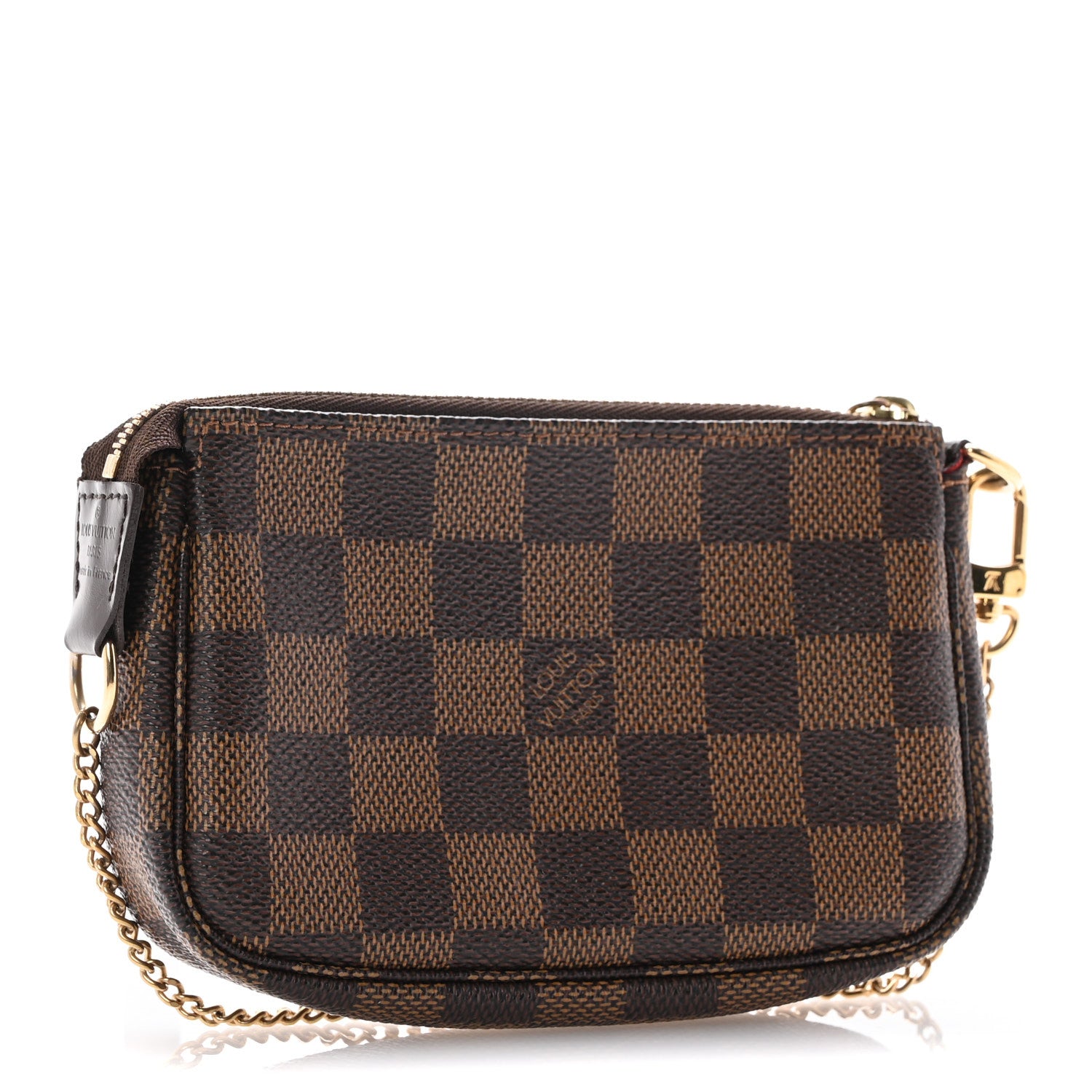 Louis Vuitton Damier Ebene Mini Pochette Accessories 3 of 9
