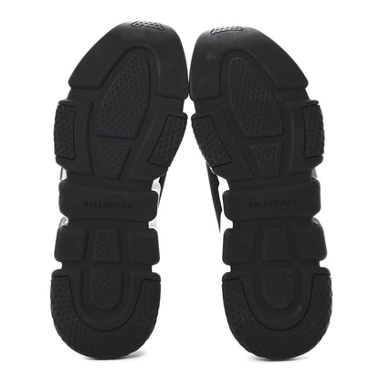 Balenciaga Neoprene Knit Mens Speed Graffiti Sneakers 46 Black White 6 of 10