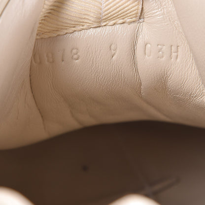 Gucci Calfskin Interlocking G Logo Mens Rhyton Sneakers 9 Ivory 8 of 10