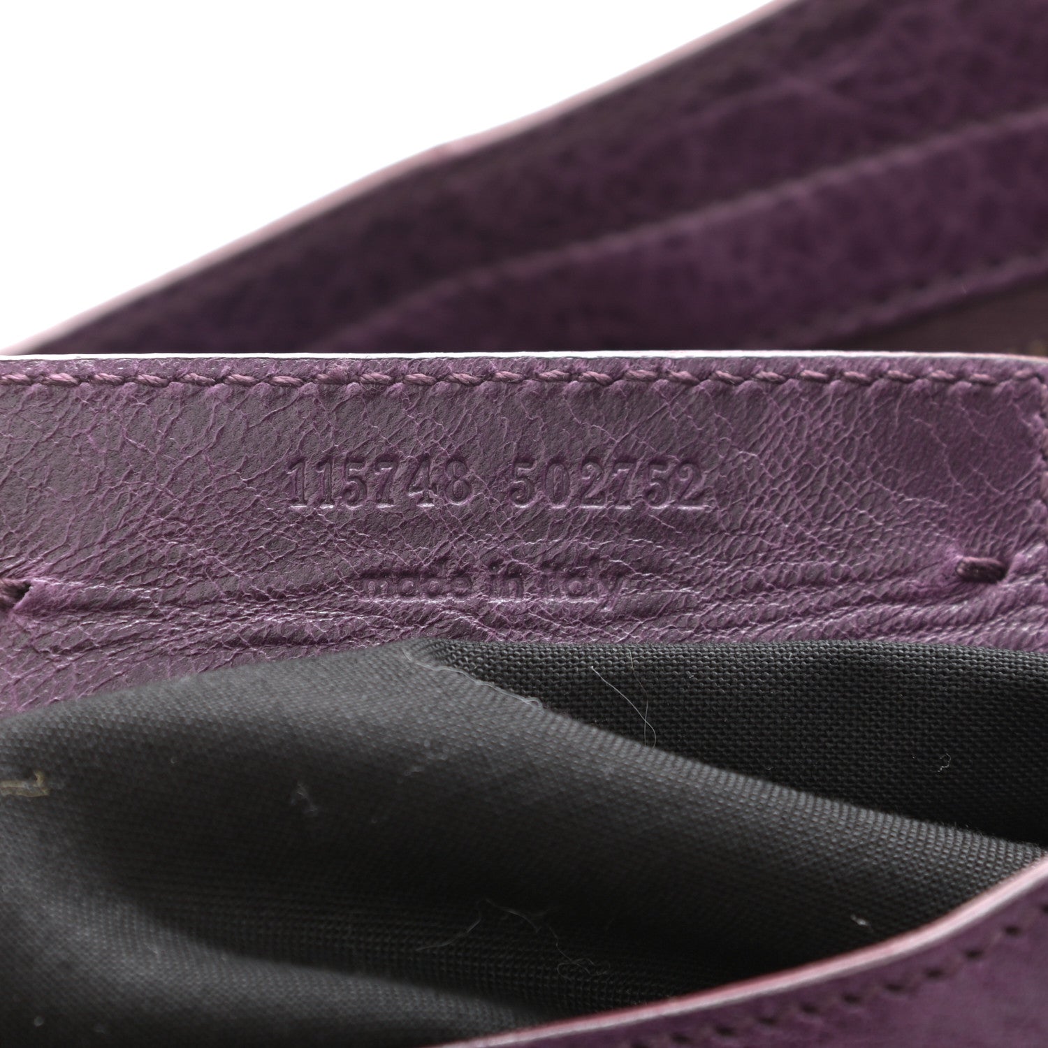 Balenciaga Agneau Classic Hardware City Raisin 7 of 12