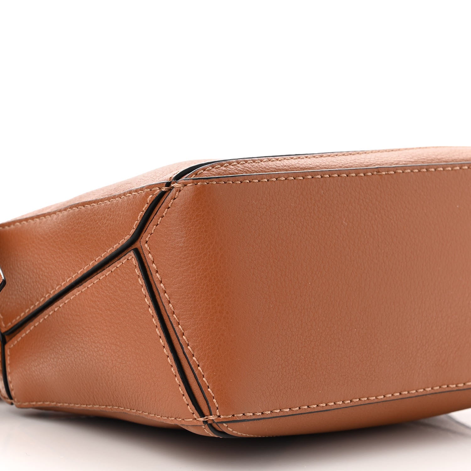 Loewe Calfskin Mini Puzzle Bag Tan 9 of 10