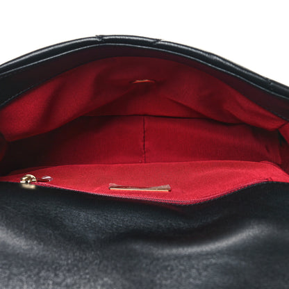 Chanel Shiny Goatskin Quilted Medium Chanel 19 Flap Black 5 of 10