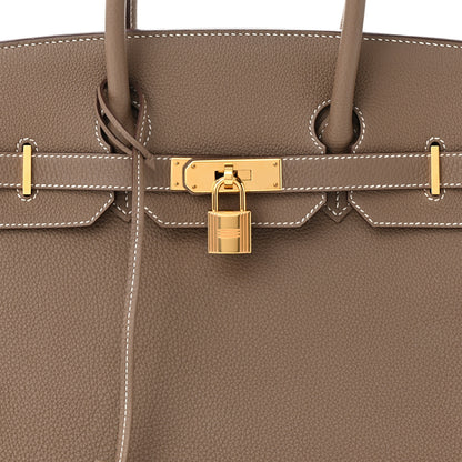 Hermes Togo Birkin 35 Etoupe 8 of 11