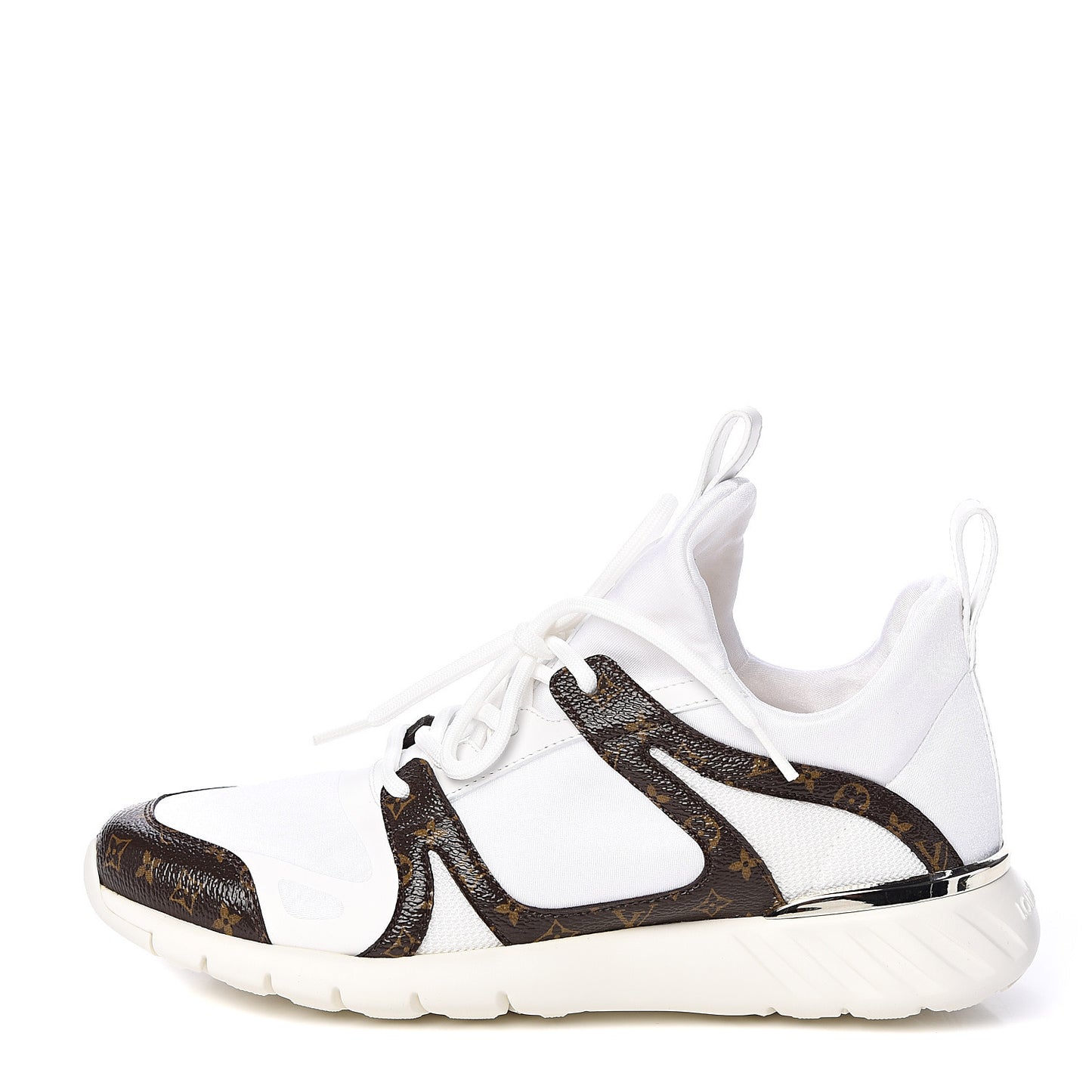 Technical Nylon Monogram Rubber Aftergame Sneakers 37
