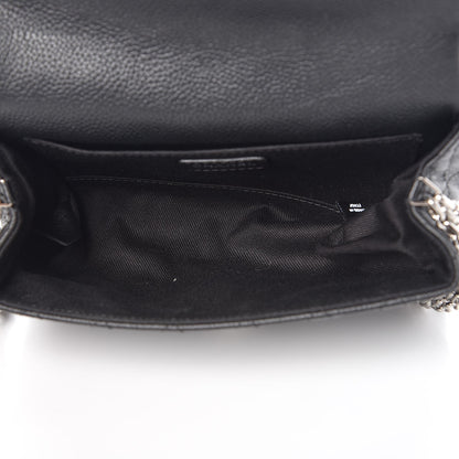 Chanel Grained Calfskin Quilted 2.55 Reissue Flap Belt Bag Clutch Black 8 of 12