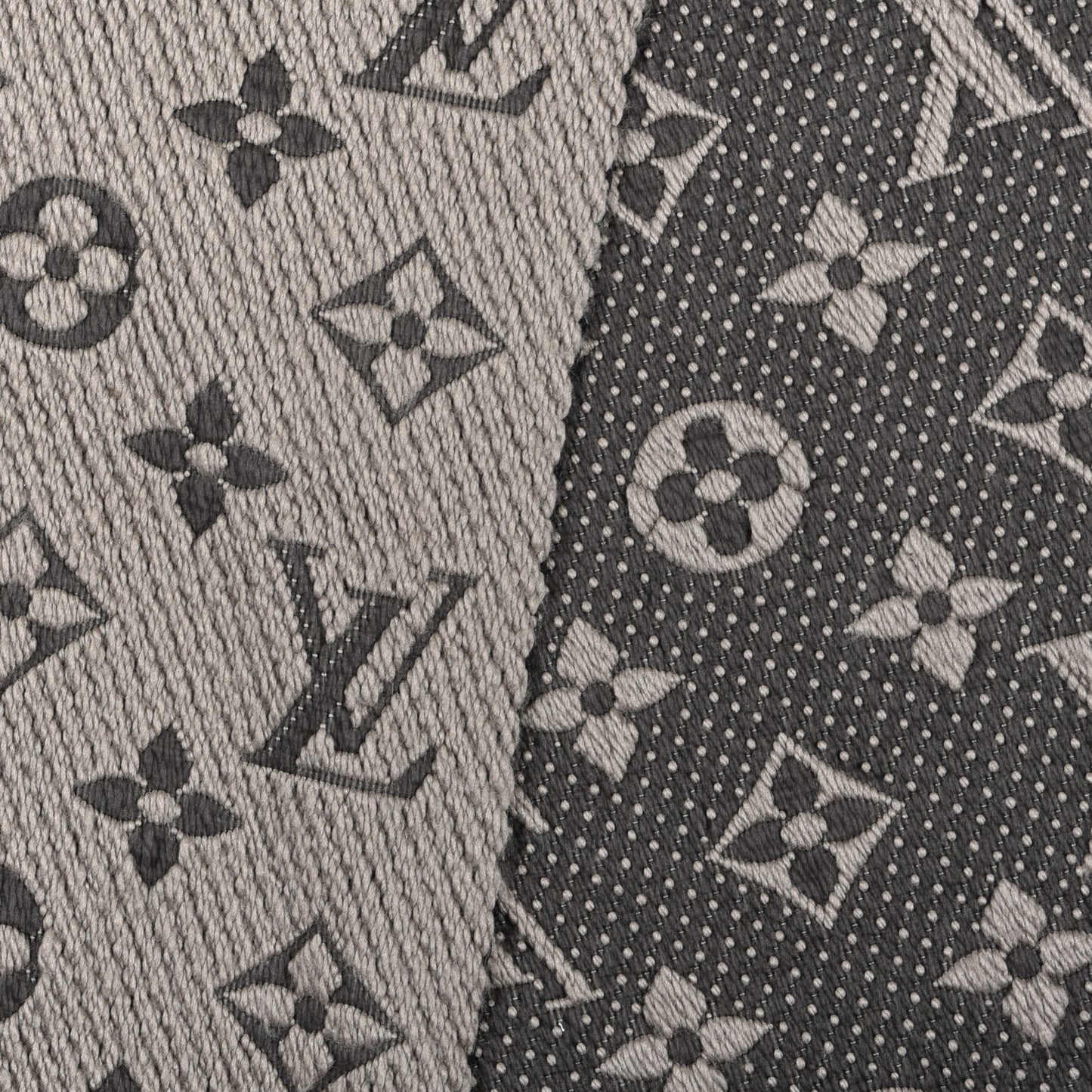 Wool Silk Logomania Scarf Verone