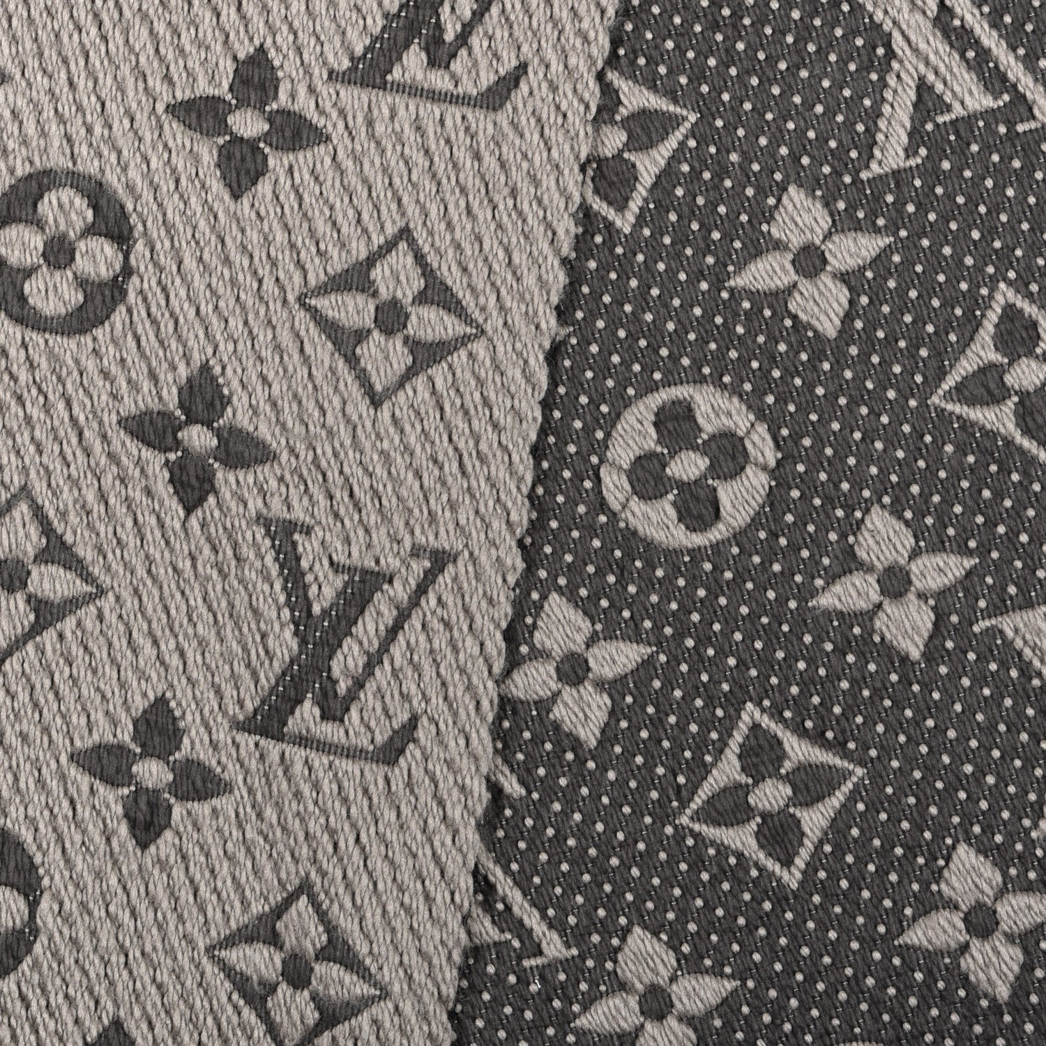 Louis Vuitton Wool Silk Logomania Scarf Verone 3 of 4
