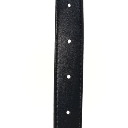 Louis Vuitton Calfskin Monogram 20mm LV Iconic Reversible Belt Black 85 34 Black 3 of 5