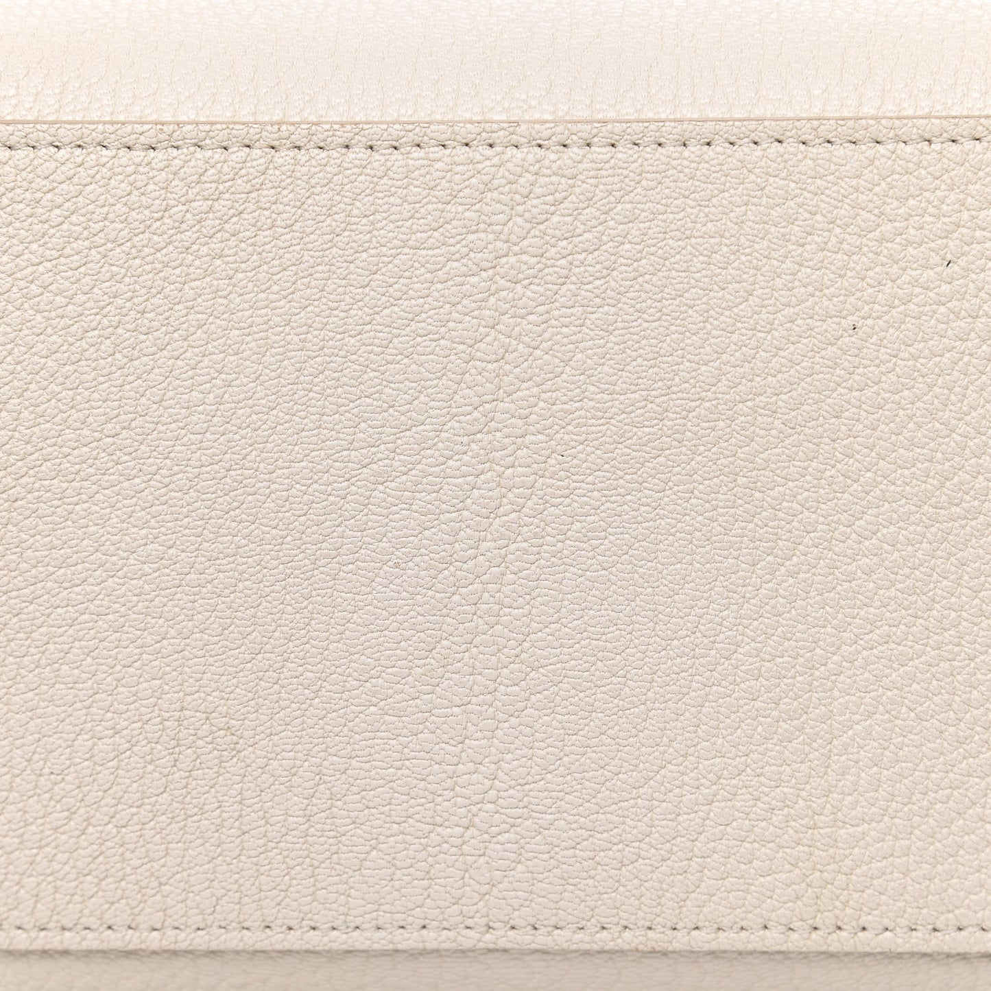 Goatskin Micro Luggage White