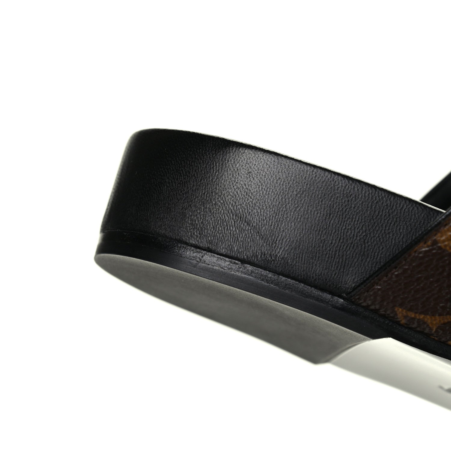 Louis Vuitton Monogram Bom Dia Mule Sandals 39 Black 12 of 14