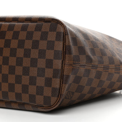 Louis Vuitton Damier Ebene Neo Neverfull MM Rose Ballerine 12 of 15