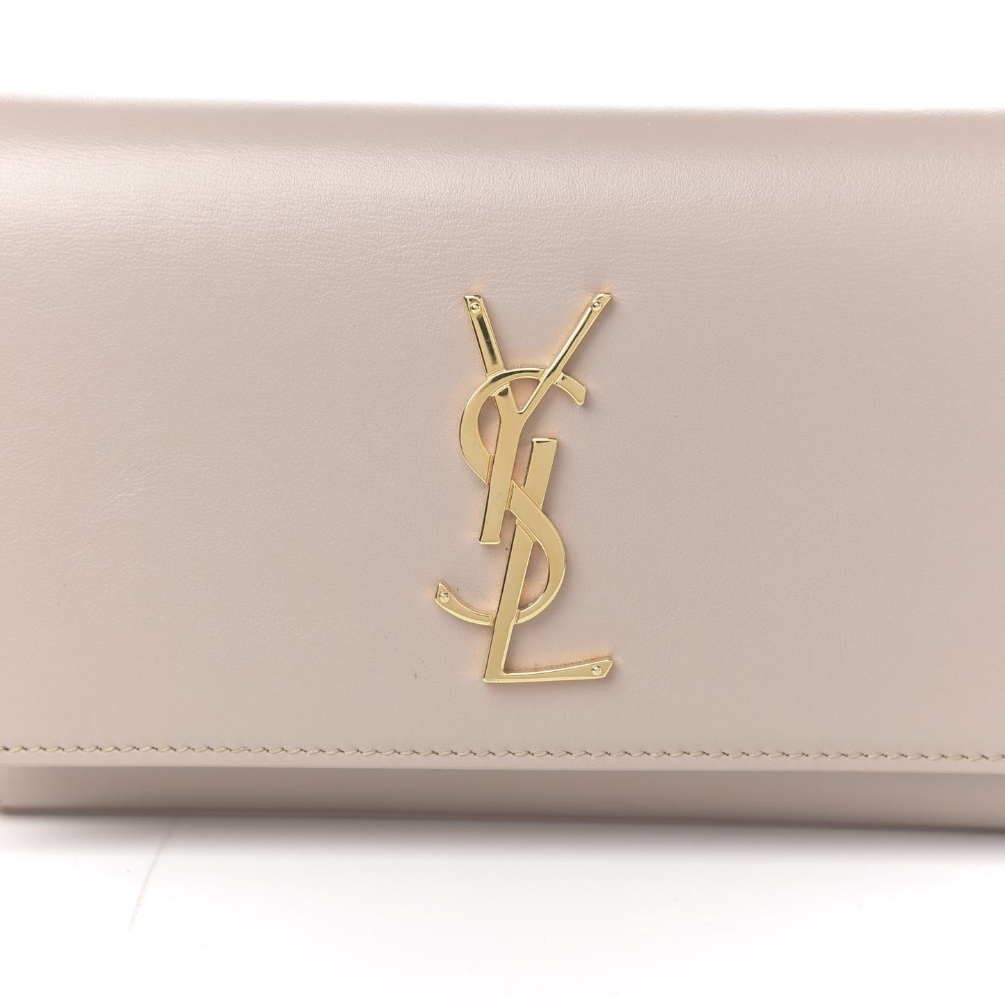 Smooth Calfskin Monogram Kate Belt Bag Beige