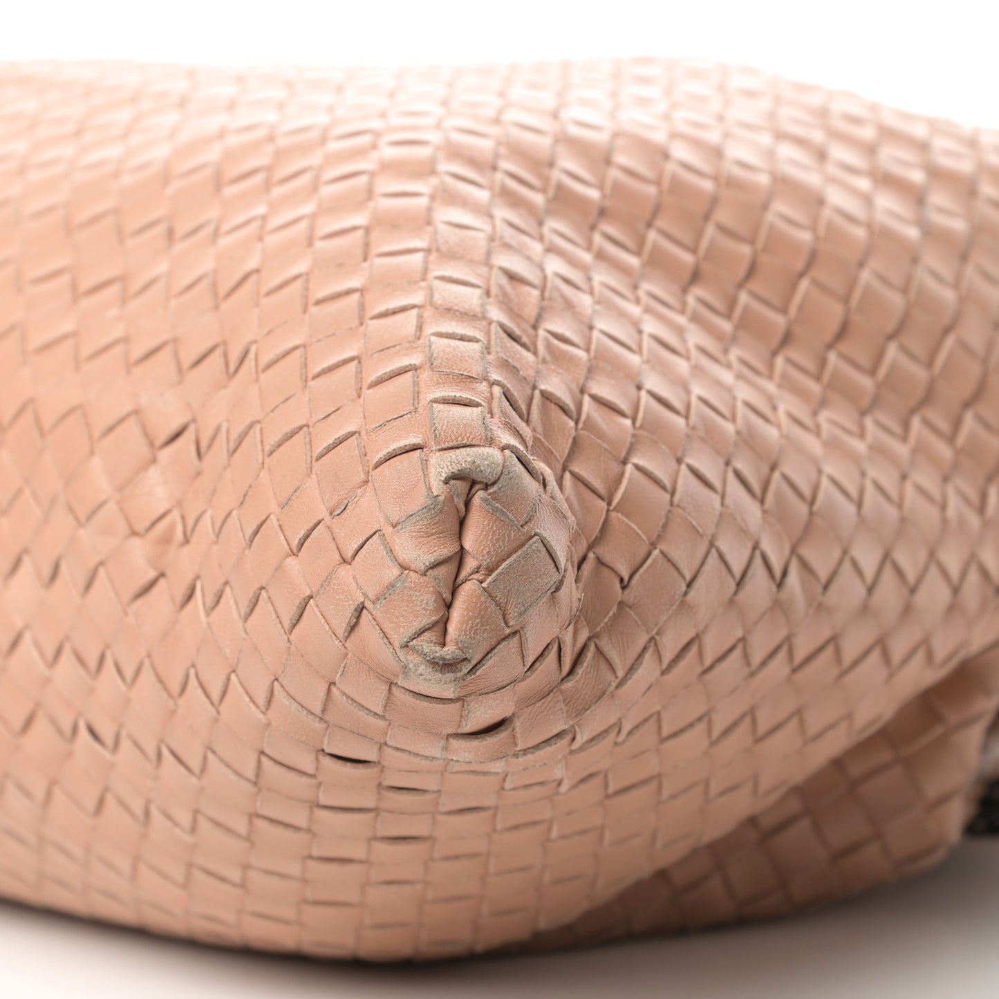 Nappa Intrecciato Maxi Convertible Tote Dahlia