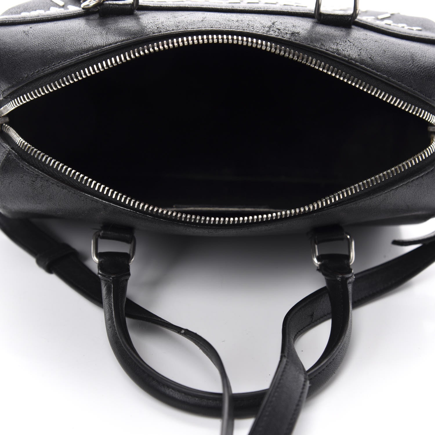 Saint Laurent Calfskin Studded Classic Baby Duffle Black 5 of 13