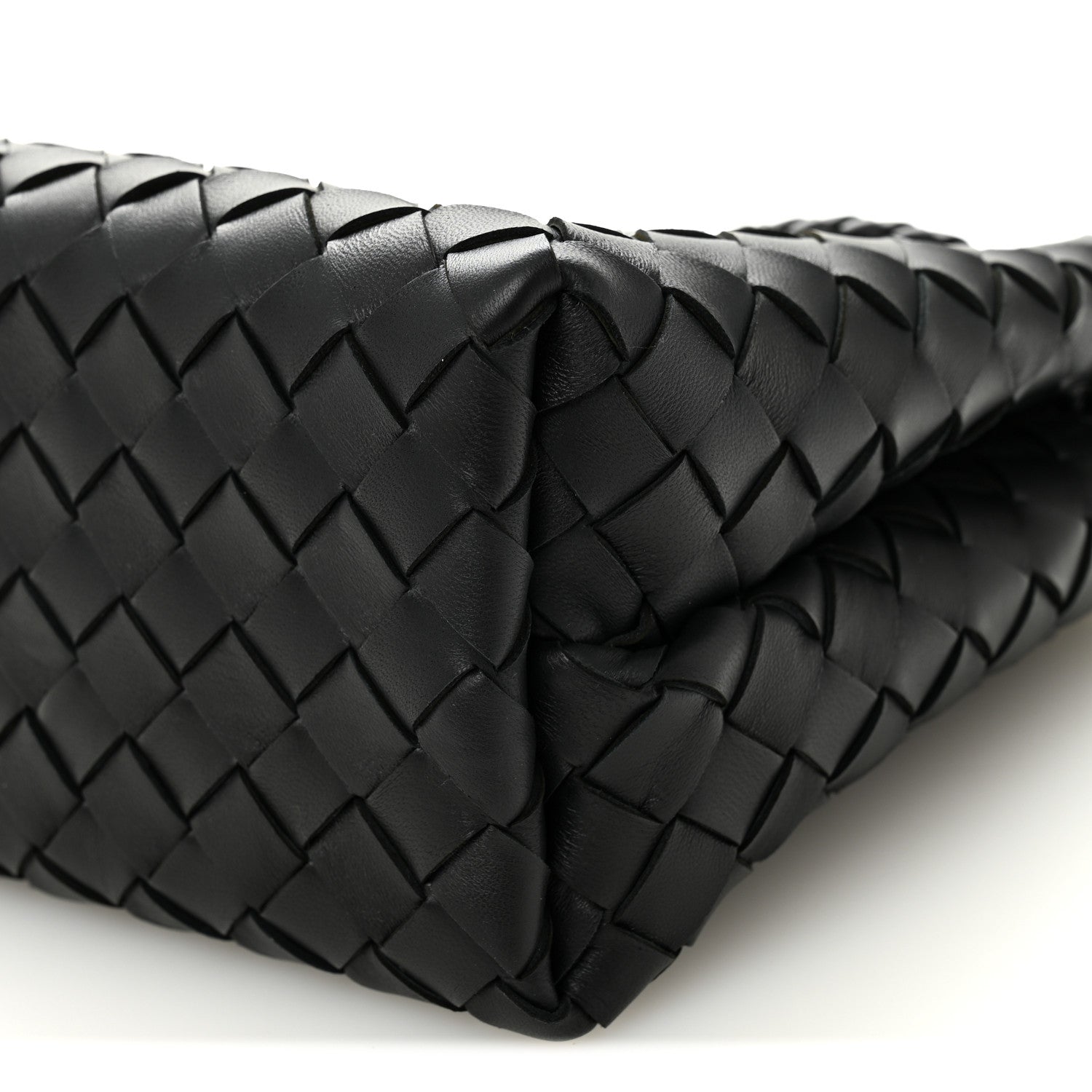 Bottega Veneta Nappa Intrecciato Small Andiamo Shoulder Bag Black 9 of 9