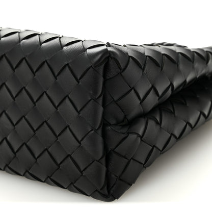 Bottega Veneta Nappa Intrecciato Small Andiamo Shoulder Bag Black 9 of 9