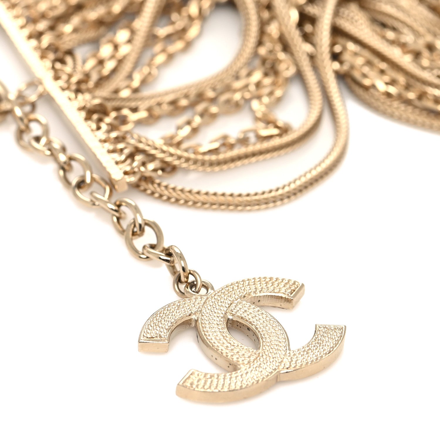 Chanel Chain CC Waspie Belt Gold 5 of 5