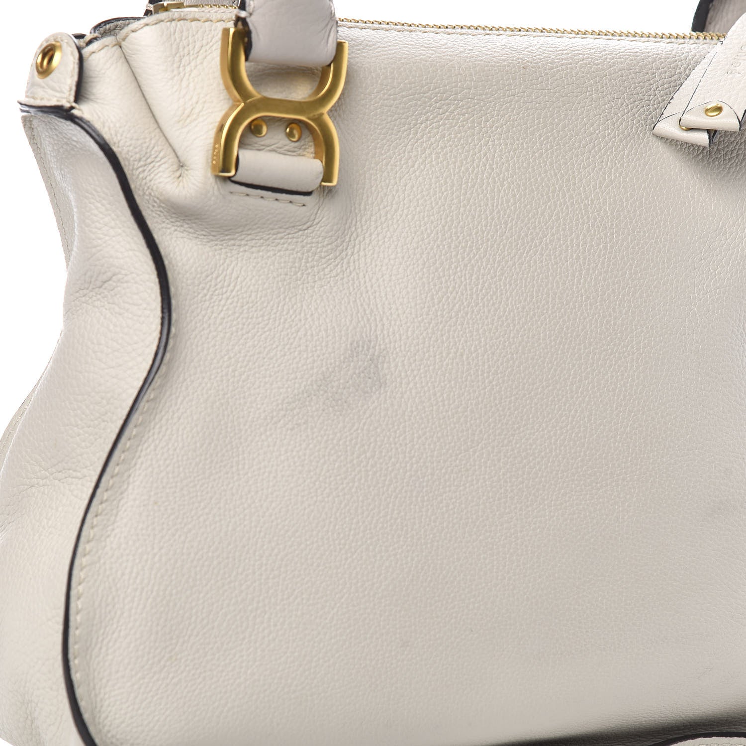Chloe Calfskin Medium Marcie Satchel Dove 10 of 11