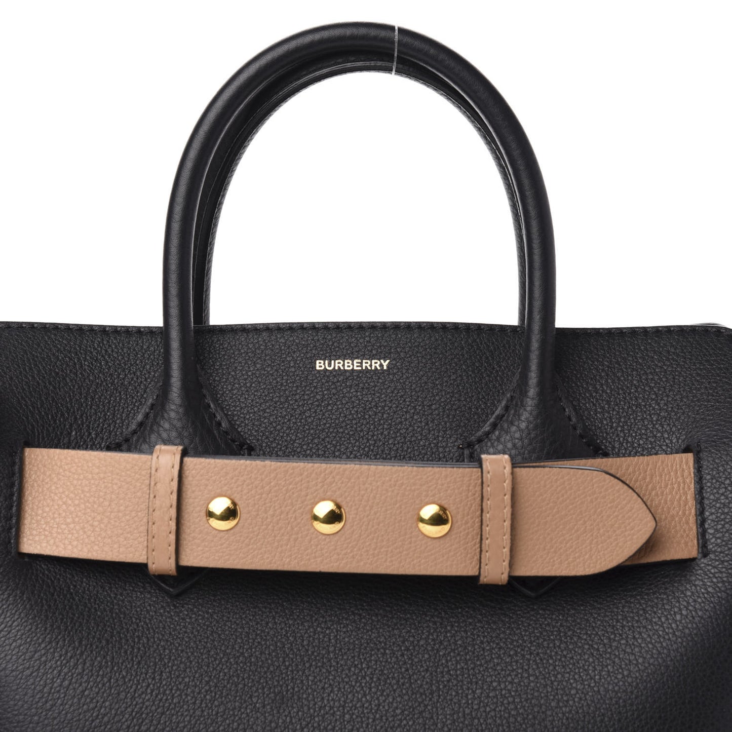 Soft Grain Calfskin Small Belt Bag Black