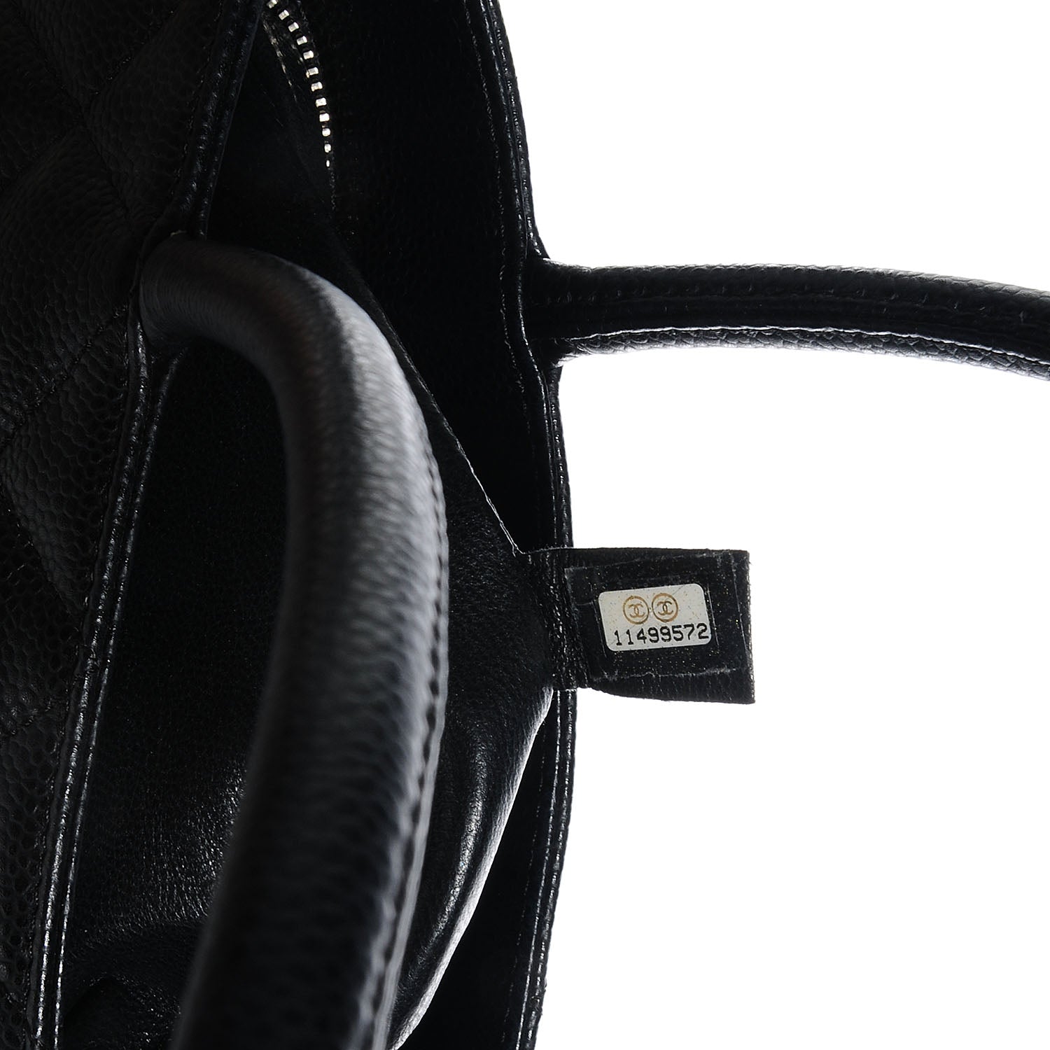 Chanel Caviar Medallion Tote Black 6 of 7