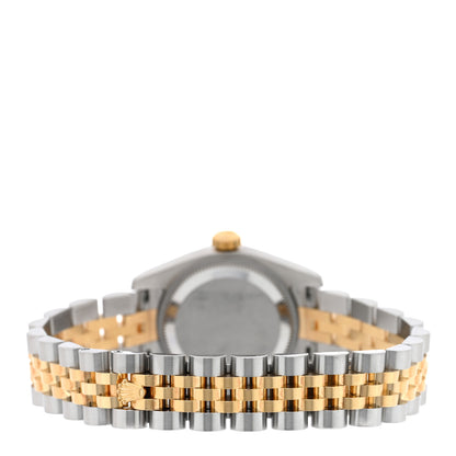Rolex Stainless Steel 18K Yellow Gold Diamond 26mm Oyster Perpetual Datejust Watch Champagne Jubilee 179173 3 of 5