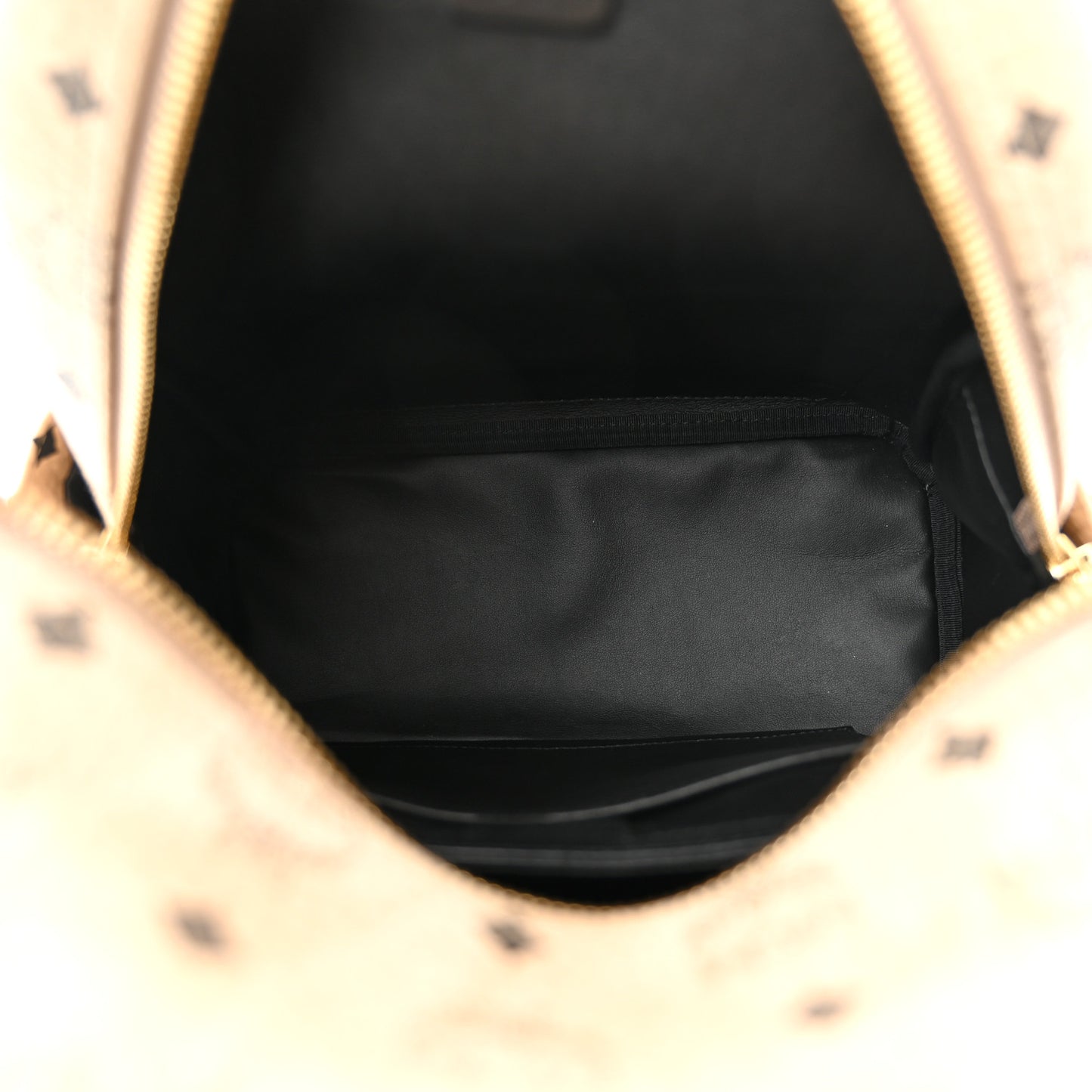 Visetos Small Studded Stark Backpack Beige