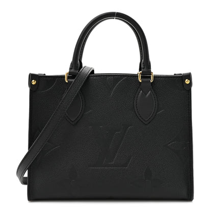 Louis Vuitton Empreinte Monogram Giant Onthego PM Black 1 of 11