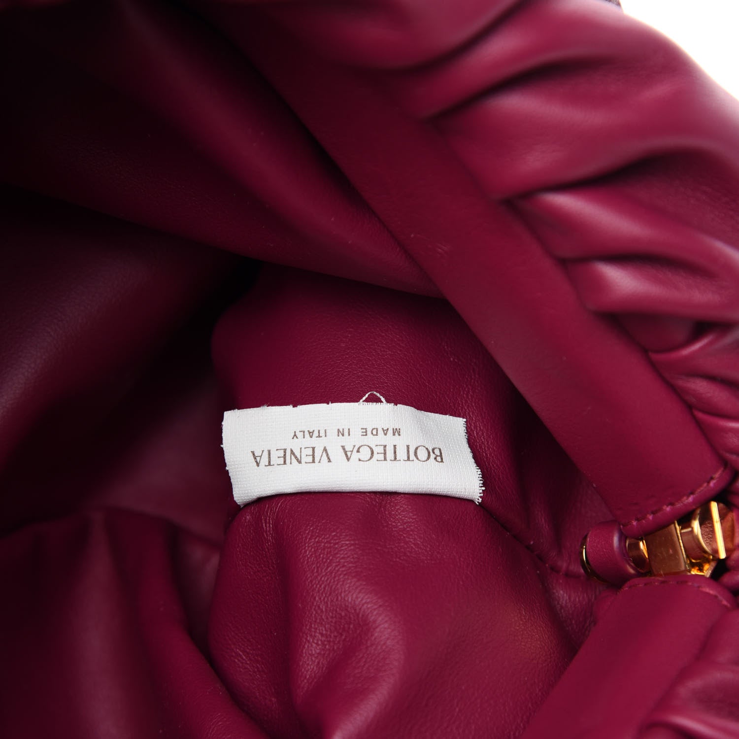 Bottega Veneta Calfskin The Pouch Chain Cinnabar 9 of 11