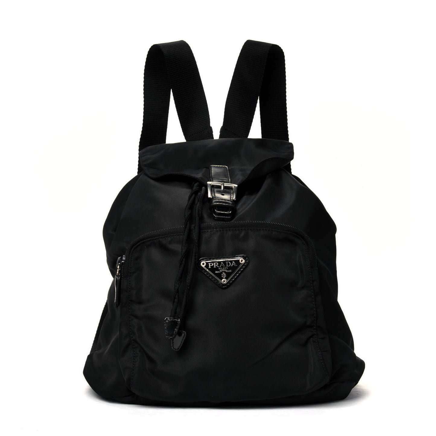 Tessuto Nylon Vela Small Backpack Black
