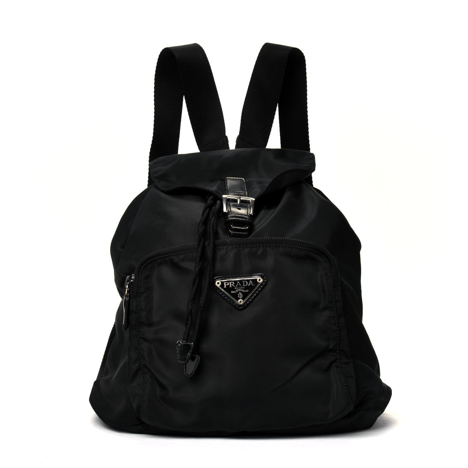 Prada Tessuto Nylon Vela Small Backpack Black 1 of 9