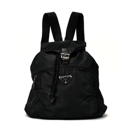 Prada Tessuto Nylon Vela Small Backpack Black 1 of 9